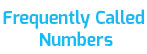 Frequently Called Numbers