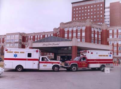 Henry Ford Hospital & EMS Vehicles