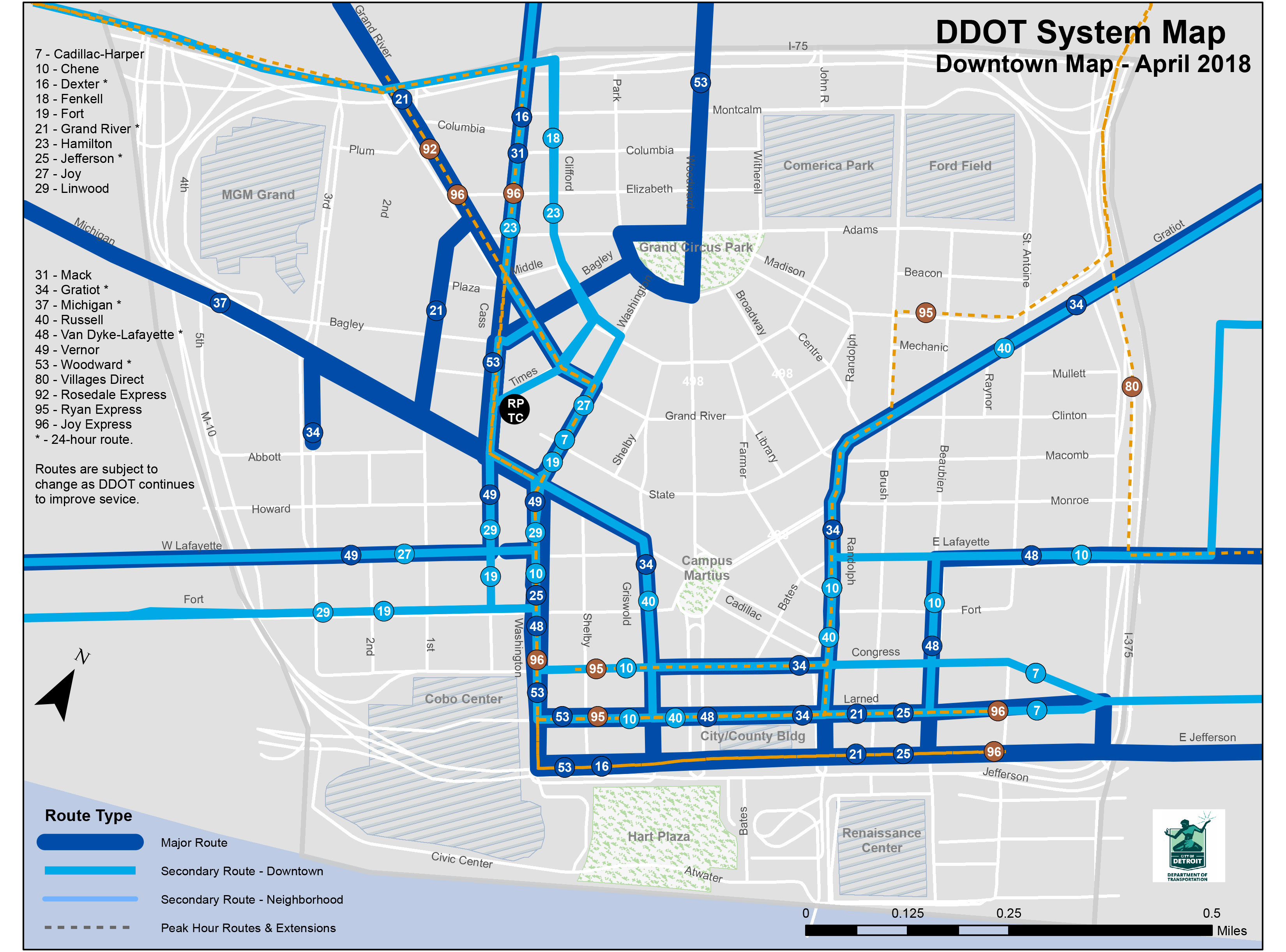 Bus Schedules Find Transportation How Do I City of Detroit www.detroitmi.gov