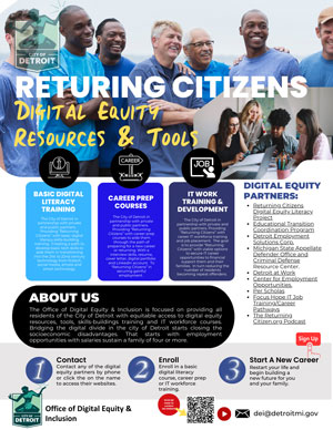 Returning Citizens Digital Equity Resources and Tools