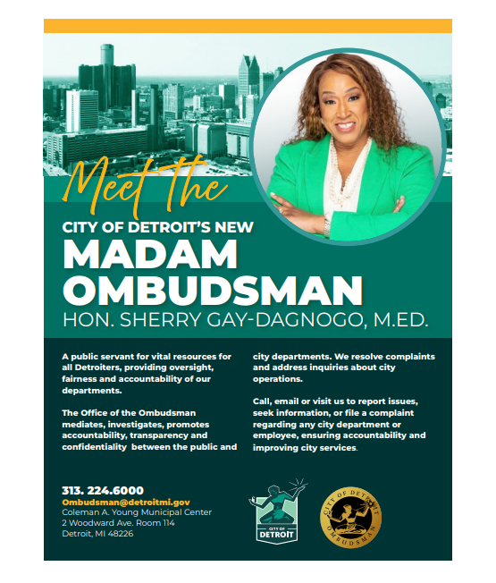 Meet New Ombudsman