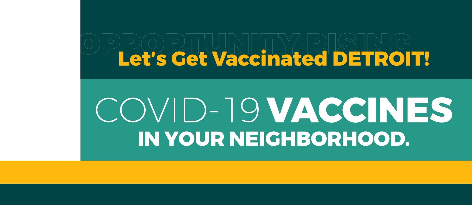 Let's get vaccinated