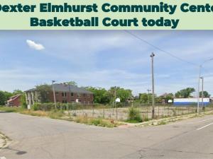 Dexter Elmhurst Community Center basketball court today